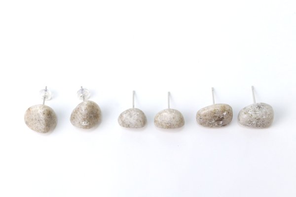 画像5: 【日本銘石】ピアス　宮崎ニニギ水晶　〈宮崎県〉　レギュラー　シルバー　SV　日本製　厄除け　天孫降臨　浄化　品番：14540