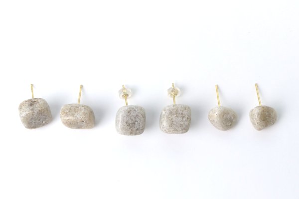 画像5: 【日本銘石】ピアス　宮崎ニニギ水晶　〈宮崎県〉　ゴールド　GD　日本製　厄除け　天孫降臨　浄化　品番：14541