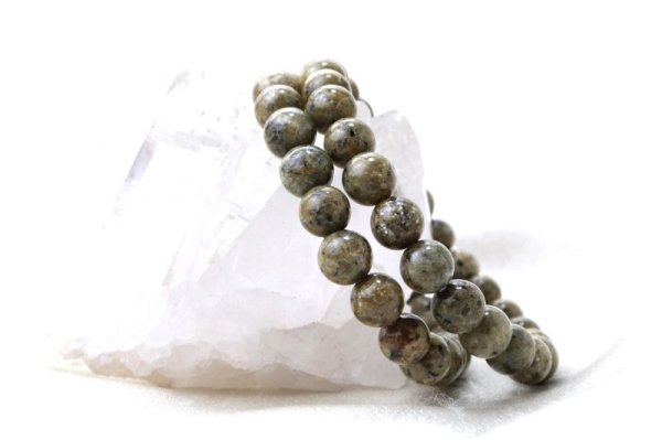 画像4: 【日本銘石】ブレス　熊野速玉石　グリーン　〈和歌山県〉　丸　8mm　浄化　健康　品番：14621