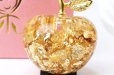画像3: 置物　黄金のリンゴ　ミニサイズ　中国製　金箔　 風水　開運　幸福　幸運　金運　運気上昇　幸運のアップル　彫り物　品番： 14675 (3)