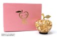 画像5: 置物　黄金のリンゴ　ミニサイズ　中国製　金箔　 風水　開運　幸福　幸運　金運　運気上昇　幸運のアップル　彫り物　品番： 14675 (5)