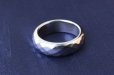 画像2: テラヘルツ　リング　指輪　表面カット加工　ユニセックスデザイン　約26号〜26.5号　品番： 14685 (2)