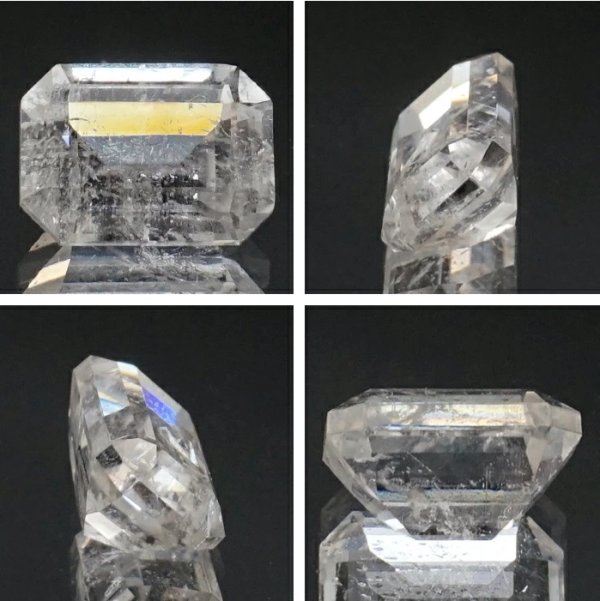 画像2: ルース　フェナカイト　エメラルドカット　約1.9ct　ロシア産　不変　完全　達成　希少　レア　【一点物】　品番： 14773