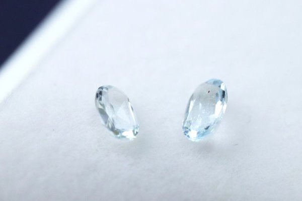 画像3: ルース　アクアマリン　約0.2ct　オーバルカット　ブラジル産　生命　幸福　富　3月　誕生石　天然石　品番： 14898