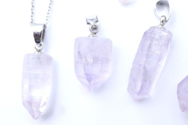 画像4: 【自社製アクセサリー10点以上でクーポン使用後30％OFF対象商品（クーポン番号：AC30）】ペンダントトップ　ベラクルス産アメジスト　レギュラー　ステンレス　メキシコ産　癒し　浄化　パープル　天然石　品番：14998