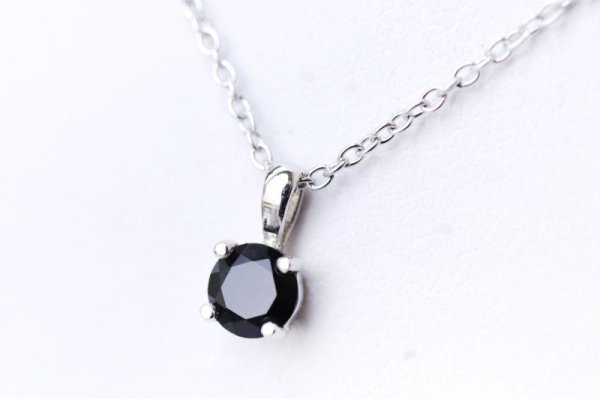 画像4: ネックレス　スピネル　シルバーTOP　ステンレスチェーン付き　ジュエリー　天然石　品番： 8253