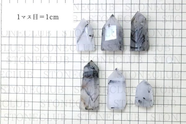 画像6: 六角柱　ブラックトルマリンインクォーツ　ブラジル産　ポイント　1個　希望　幸運　浄化　ヒーリング　オーナメント　天然石　品番： 4598