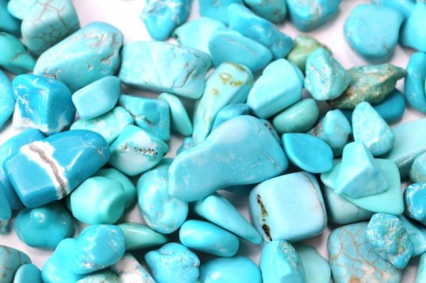 画像3: さざれ　ターコイズ　オリジナルパッケージ付　約100gパック　行動力　勇気　友情　お守り　浄化　天然石　※ポイント対象外　品番： 15212