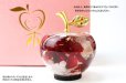 画像6: 置物　ハーバリウム　ミニリンゴ　赤　レッド　ムーンストーン　さざれ石入り　人間の情緒　社交性　喜び　風水　開運　運気上昇　浄化　アップル　インテリア　品番： 15264
