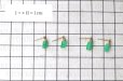 画像5: ピアス　エメラルド　突き刺し型　18金ゴールド　コロンビア産　日本製　芸術的才能の開花　5月誕生石　ジュエリー　天然石　品番：15298 (5)