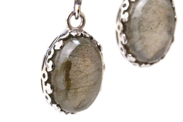 画像3: 【自社製アクセサリー10点以上でクーポン使用後30％OFF対象商品（クーポン番号：AC30）】ペンダントトップ　ピンクラブラドライト　オーバル　約16×12mm　ステンレス　マダガスカル産　日本製　自由　夢　ヒーリング　ジュエリー　天然石　品番：15362