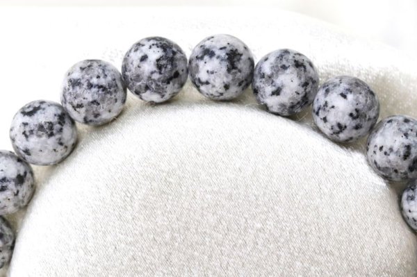 画像4: 【日本銘石】ブレス　紀山石　〈福島県〉　約8mm　願い　未来　癒し　希望　天然石　品番：15509