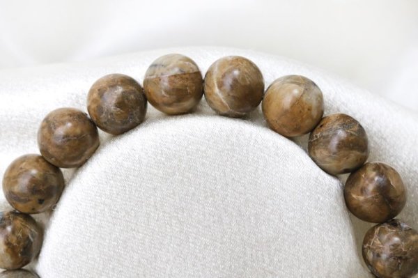 画像4: 【日本銘石】ブレス　三ケ日石　〈静岡県〉　約10mm　創世　水　大地　浄化　天然石　品番：15513