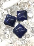 ルース　ラピスラズリ　スクエア型　アフガニスタン産　邪気を払う　判断力　直感力を高める　天然石　※ポイント対象外　品番：15668