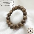 【パワーズウッド】ブレス　神代?（たも）〈日本〉　約12mm　厄除け　勝負運　怪我のお守り　品番：15678