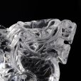 画像4: 置物　彫り物　高品質水晶龍　ブラジル産　手彫り　風水　運気　金運　財運　天然石　パワーストーン　品番：15839 (4)
