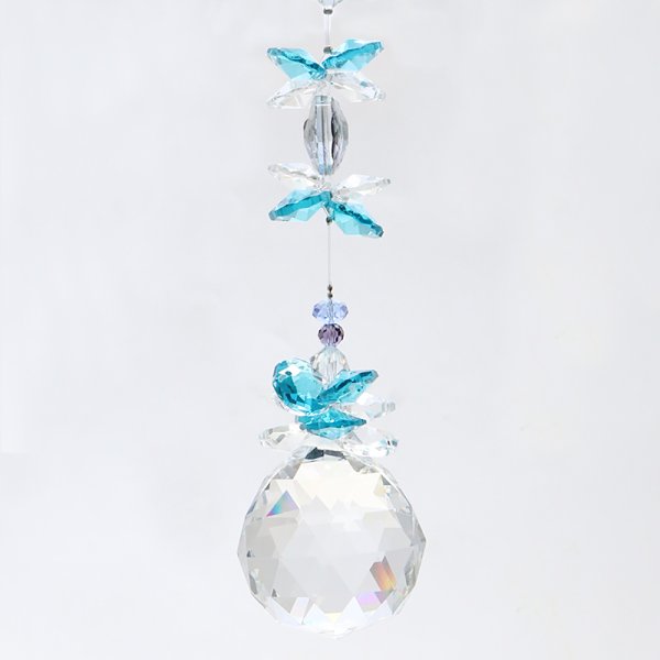 画像3: 置物　サンキャッチャー　登龍門　ブルー　日本製　開運　幸運　縁起物　クリスタルガラス　風水　インテリア　品番：15842