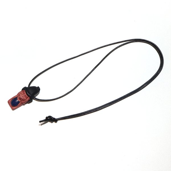 画像4: ペンダントトップ　天然石の妖精　ラピスラズリ　革紐付き　邪気を払う　判断力　直感力を高める　パワーストーン　天然石　※ポイント対象外　品番：15902