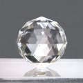風水　カットボール　水晶　ブラジル産　クォーツ　浄化　クリスタル　パワーストーン　天然石　品番：15906