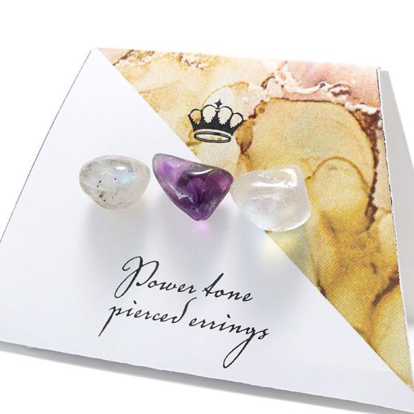 画像6: 【割引不可】アソートピアスセット　5パックセット　突き刺し型　ゴールド　GD　日本製　ランダム発送　パワーストーン　ジュエリー　天然石　※割引クーポン・ポイント付与対象外　品番：15921