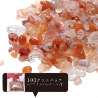 【3/31までクーポン使用で20%OFF（クーポン番号：SC240301）】さざれ　ラビットヘアールチル　約100g　小粒　約2mm〜4mm　癒し　エネルギー　金運向上　パワーストーン　天然石　※ポイント付与対象外　品番：16041