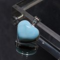 【現品限り】ペンダントトップ　ラリマー　ドミニカ産　ランダム発送　ステンレス　シルバー　不安をやわらげる　浄化　パワーストーン　天然石　品番：16087