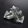 原石　水晶　みがき　ダブルポイント　ブラジル産　ポイント　Wポイント　クォーツ　浄化　クリスタル　天然石　品番：16128