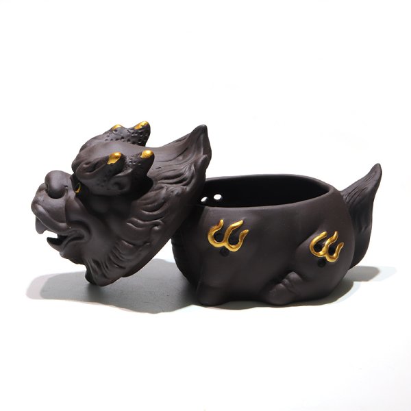 画像4: 香炉　聚財豼貅　ヒキュウ　風水　財運　金運　財福　お香立て　品番：16131