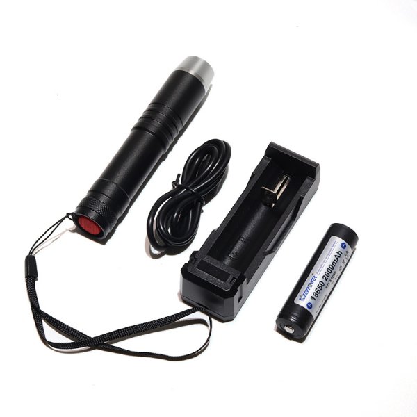 画像6: 【必須アイテム！】充電器付き　電池充電式　ハンディサイズ3wayライト(オレンジ・ホワイト・ブラック)　　品番： 10452