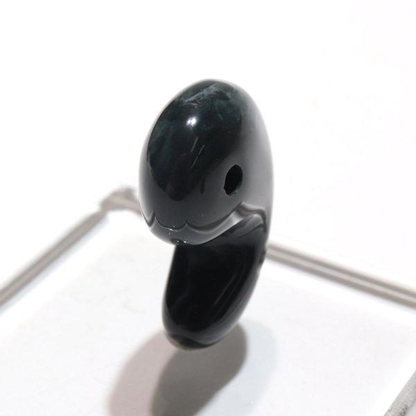 画像3: 【現品限り】【日本銘石】勾玉　神居古潭〈北海道〉大　約30mm*19mm　品番：11455