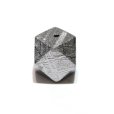 画像3: バラ石　ギベオン＜ナミビア産＞　シルバー　カット　約10mm　穴あき　一粒売り　宇宙のパワー　隕石　パワーストーン　天然石　品番：16559 (3)