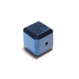 画像4: バラ石　ギベオン＜ナミビア産＞　ブルー　正方形　約10mm　穴あき　一粒売り　宇宙のパワー　隕石　パワーストーン　天然石　品番：16624 (4)