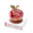 画像2: 【予約販売】置物　アップルジェム　母の日りんご　小　オーロラクォーツ　レッド　カーネーション　ハーバリウム　無垢で深い愛　母への愛　品番：16630 (2)