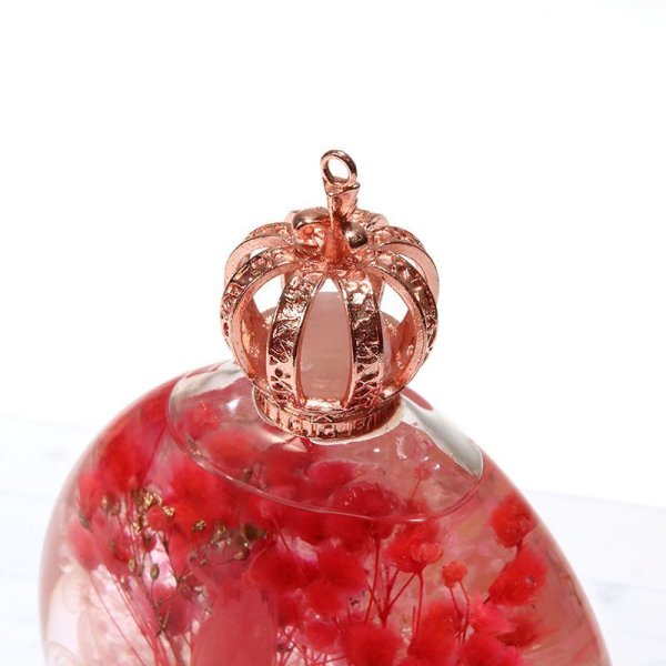 画像5: 【予約販売】置物　ピクチャリウム　母の日　ピンク　ローズクォーツ　ハーバリウム　フラワー　ギフト　愛　癒し　恋愛　パワーストーン　天然石　品番：16682