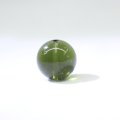 【現品限り】バラ石　モルダバイト＜チェコ産＞　約11mm　約1.67g　証明書付き　才能　能力　魔除け　厄除け　パワーストーン　天然石　※社内在庫　品番：16773