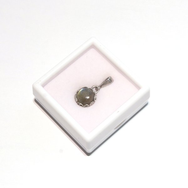 画像6: 【自社製アクセサリー10点以上でクーポン使用後30％OFF対象商品（クーポン番号：AC30）】ペンダントトップ　ラブラドライト　丸　約10mm　マダガスカル産　ステンレス　シルバー　ケース付き　運気上昇　幸運　縁起　自由　夢　ヒーリング　パワーストーン　天然石　※ポイント対象外　品番：17094