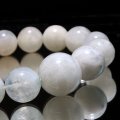 ブレス　ムーンストーン（ホワイトラブラドライト）＜インド産＞　丸　約11.5〜16mm　平和　穏やかさ　癒し　恋愛　パワーストーン　天然石　品番：17120