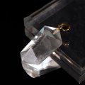 【自社製アクセサリー10点以上でクーポン使用後30％OFF対象商品（クーポン番号：AC30）】ペンダントトップ　モンドクォーツ　原石　タンザニア産　ステンレス　ゴールド　循環　癒し　浄化　パワーストーン　天然石　品番：17193