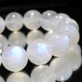 ブレス　ムーンストーン＜インド産＞　丸　約12mm　人間の情緒　社交性　喜び　パワーストーン　天然石　品番：17359