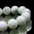 ブレス　ヒスイ＜ミャンマー産＞　ペールカラー　丸　約12mm　ひすい　翡翠　人生　成功　守護　パワーストーン　天然石　品番：17463