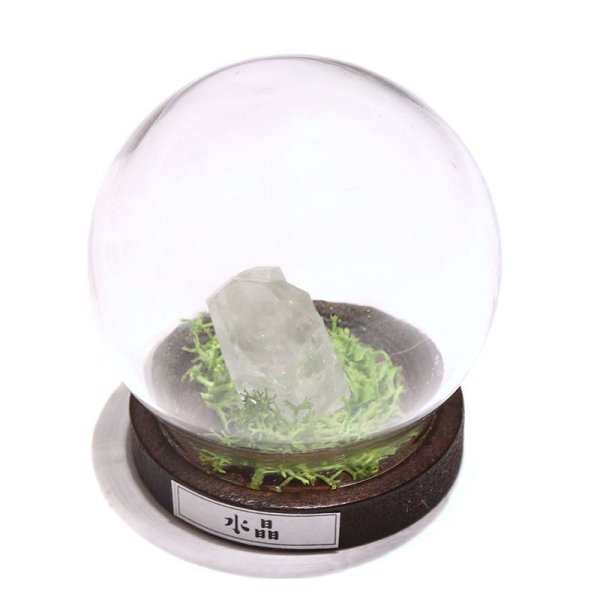 画像5: 置物　原石テラリウム　1月〜4月誕生石　4個セット　インテリア　浄化　幸せな緑　真実の愛　情熱　パワーストーン　天然石　品番：17622