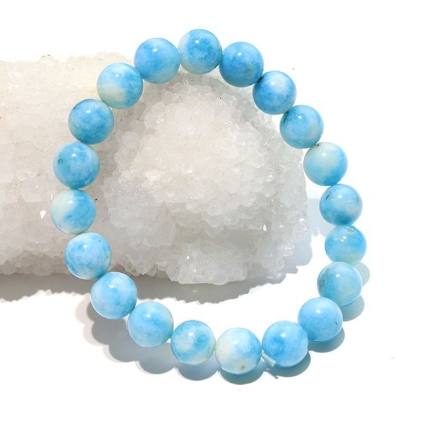 画像6: ブレス　アフガナイト＜アフガニスタン産＞　丸　約9.5mm　集中力　人間関係　高貴　パワーストーン　天然石　品番：17734