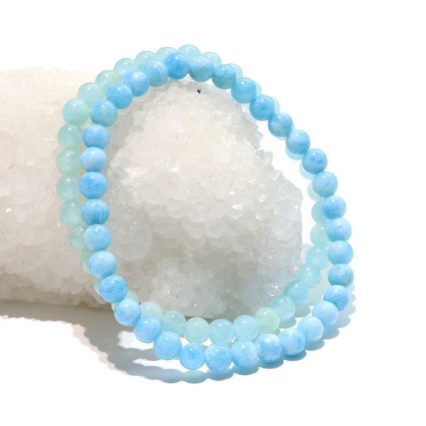 画像6: ブレス　アフガナイト＜アフガニスタン産＞　丸　約5.5mm　集中力　人間関係　高貴　パワーストーン　天然石　品番：17728