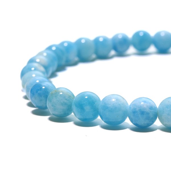 画像3: ブレス　アフガナイト＜アフガニスタン産＞　丸　約5.5mm　集中力　人間関係　高貴　パワーストーン　天然石　品番：17728