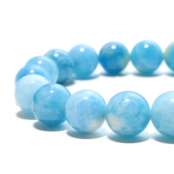 画像3: ブレス　アフガナイト＜アフガニスタン産＞　丸　約9mm　集中力　人間関係　高貴　パワーストーン　天然石　品番：17733