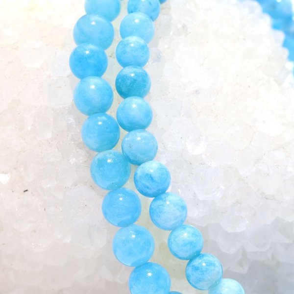 画像5: ブレス　アフガナイト＜アフガニスタン産＞　丸　約4mm　集中力　人間関係　高貴　パワーストーン　天然石　品番：17726