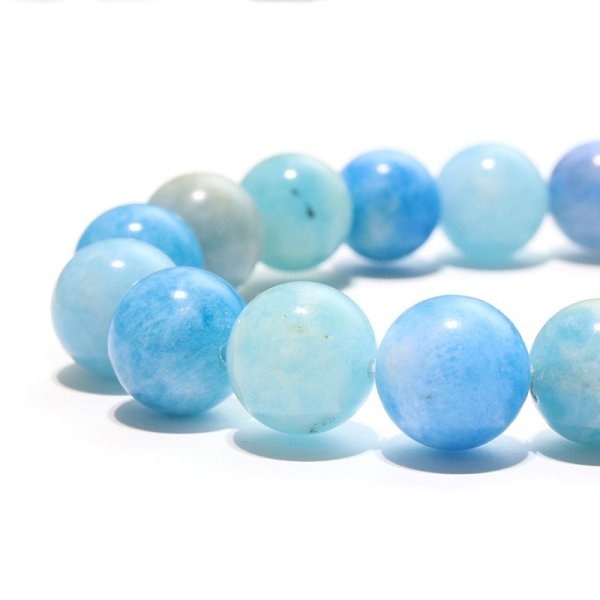 画像3: ブレス　アフガナイト＜アフガニスタン産＞　丸　約10.5mm　集中力　人間関係　高貴　パワーストーン　天然石　品番：17735