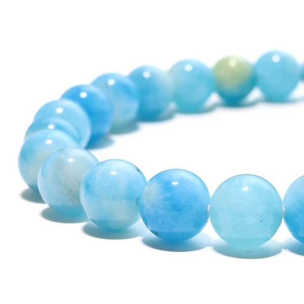 画像3: ブレス　アフガナイト＜アフガニスタン産＞　丸　約7.5mm　集中力　人間関係　高貴　パワーストーン　天然石　品番：17731