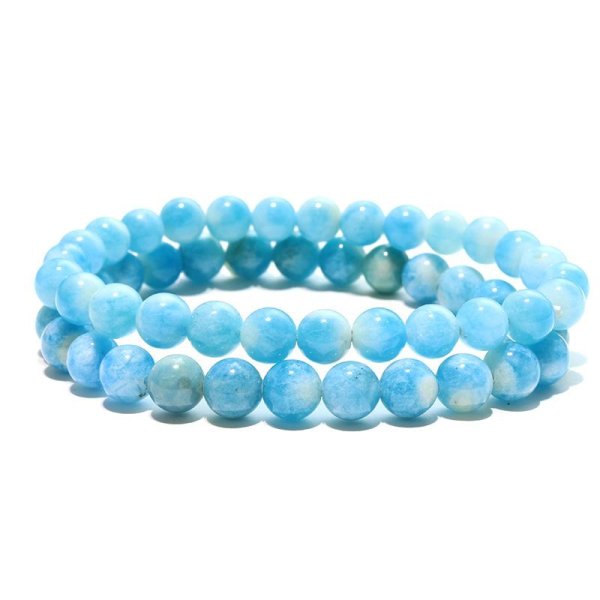 画像4: ブレス　アフガナイト＜アフガニスタン産＞　丸　約7mm　集中力　人間関係　高貴　パワーストーン　天然石　品番：17730