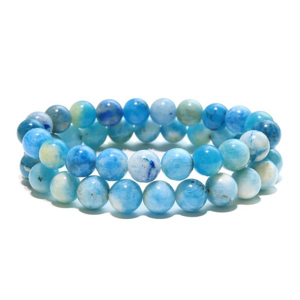 画像4: ブレス　アフガナイト＜アフガニスタン産＞　丸　約8.5mm　集中力　人間関係　高貴　パワーストーン　天然石　品番：17732